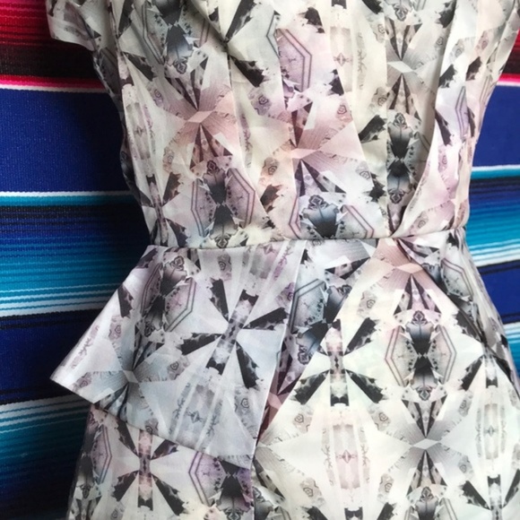 Topshop Mary Katrantzou Collection Kaleidoscope Dr - Picture 3 of 8